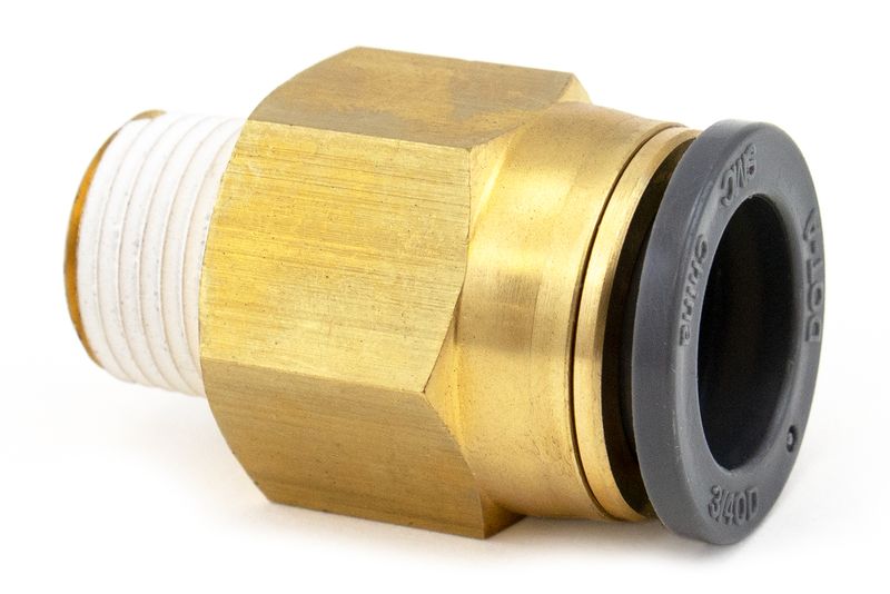 Fitting and Adapter 0.62" x 0.38" Composite Push-To-Connect X Threaded NPT - 177.116810C | AAA407116810C