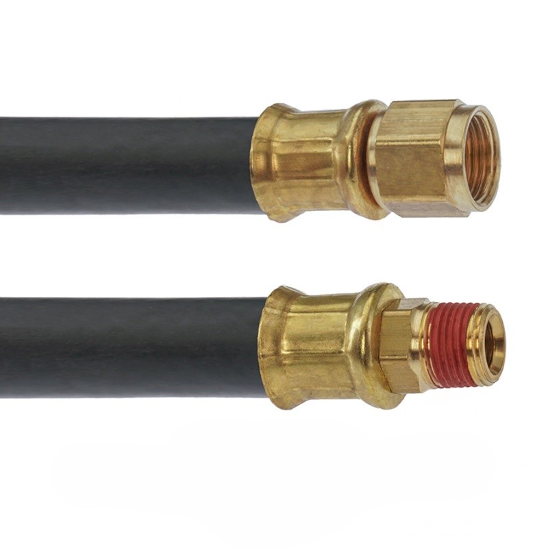Air Brake Hose Assembly 0.50" ID 34.00" Female x Male NPT #8 SAE Fitting - 177.75134 | 
