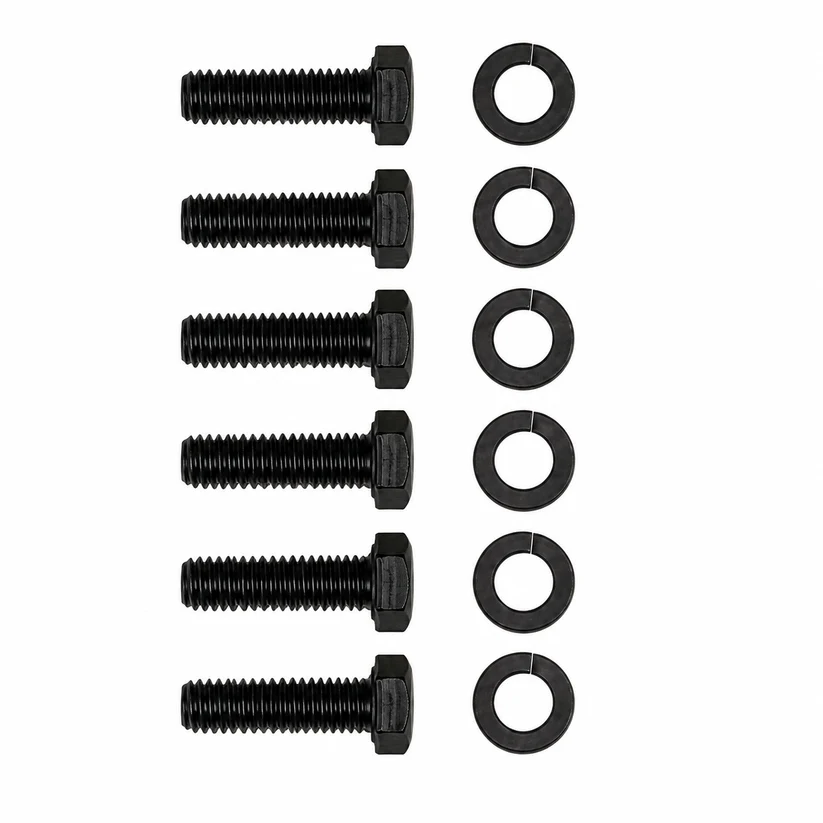 Hub Cap Hardware Kit 6-Bolt Grade 5 0.31"-18 Stanlok Washer 12 Pieces Steel - 537.1106 | 