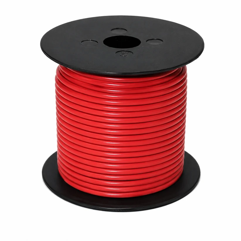 Primary Wire 14 AWG Red 100.00' GPT 60V - 178.2114RD | 