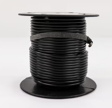 Primary Wire 18 AWG Black 100.00' GPT - 178.2118BK | 