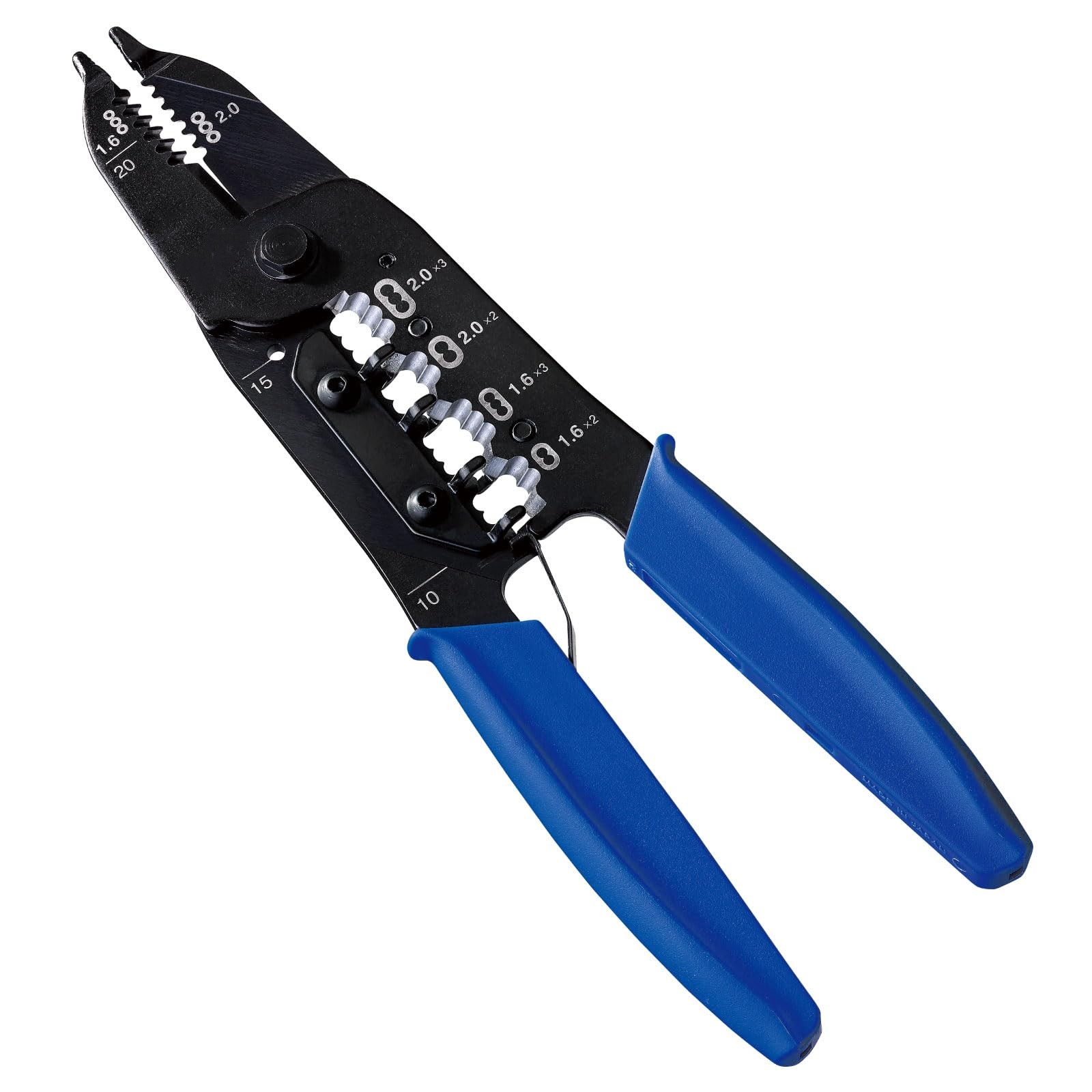 Wire Stripper 10-22 AWG (approx.) 7-in-1 Multi-Function Spring Loaded - 178.3085 | 