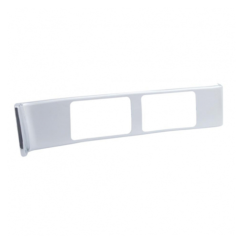 A/C Dash Trim Chrome 2.85" x 3.25" Tape Mount - 21712 | 