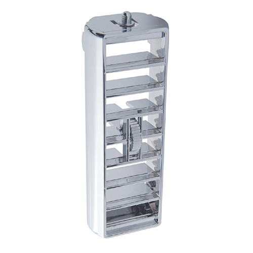 A/C Vent Louver Triple Chrome Plated Passenger Side Snap-In - 41023 | 