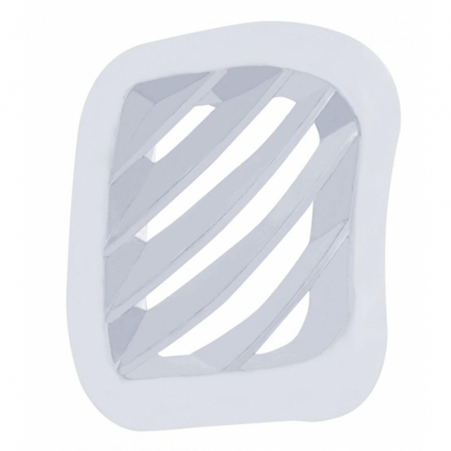 A/C Vent Louver Triple Chrome Plated Passenger Side 1.20" x 3.20" - 41109 | 