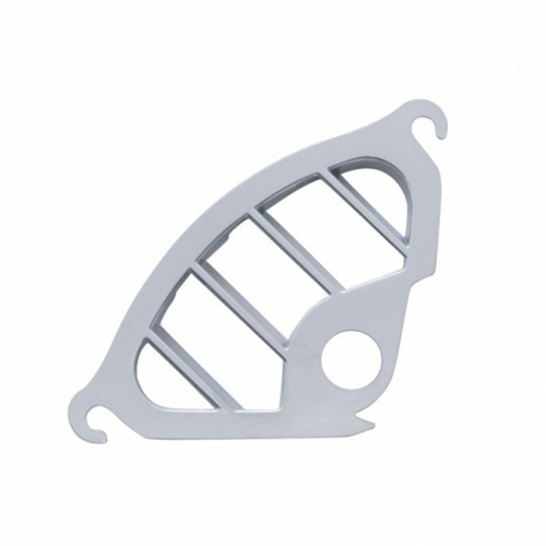 A/C Vent Louver Triple Chrome Plated Driver Side 0.45" x 3.20" Snap-In - 41237 | 