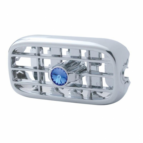 A/C Vent Louver Blue Crystal Chrome - 41249 | 