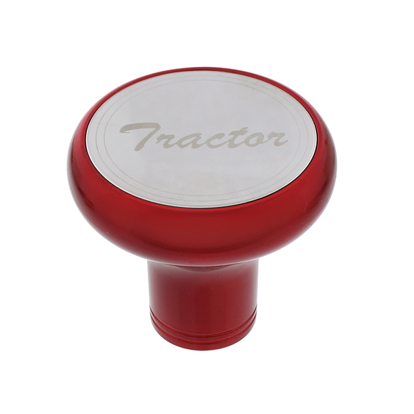 Air Valve Knob Aluminum with Stainless Steel Plaque Screw-On - 22967 | 22967