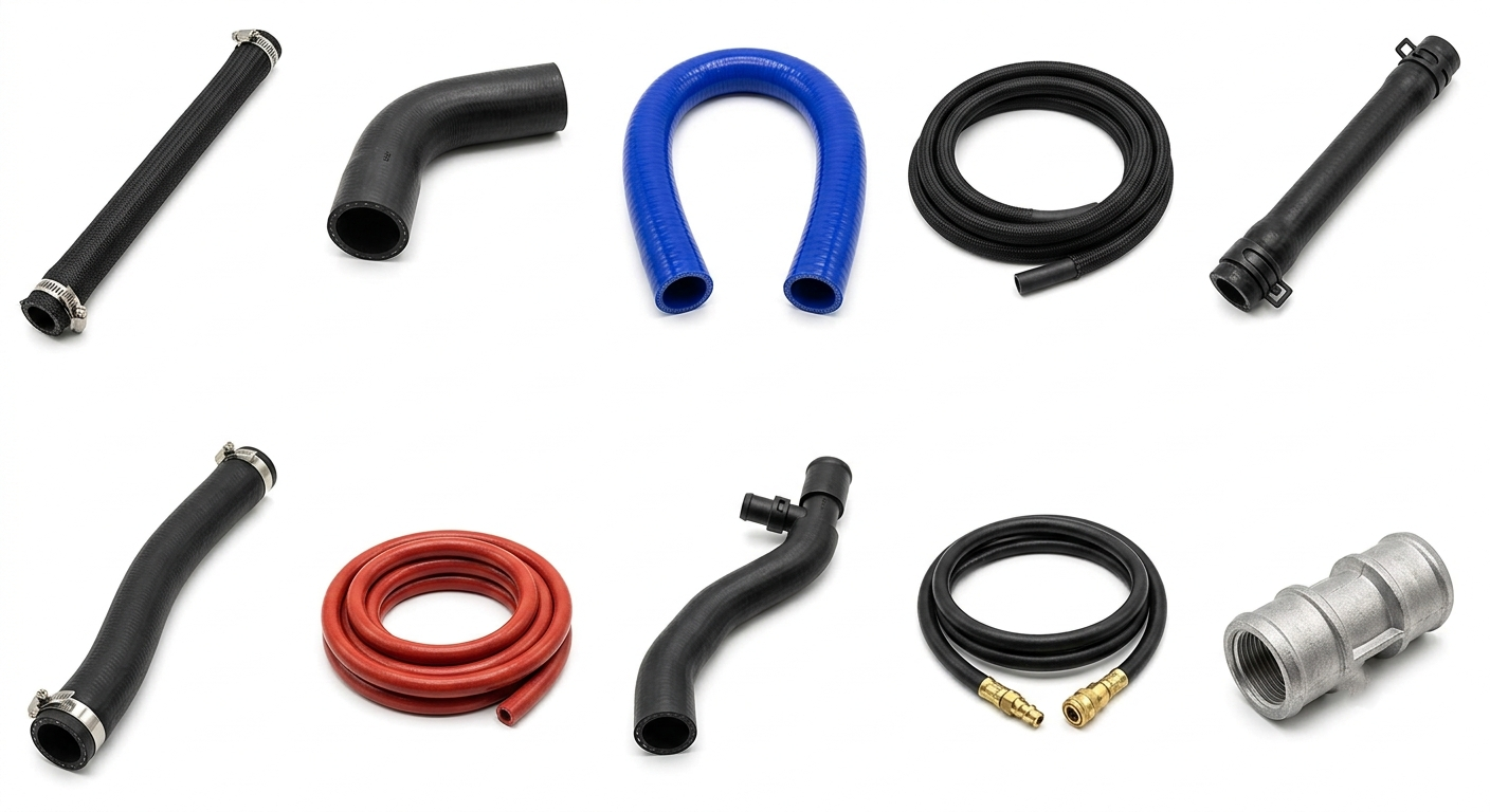 Coolant Hose 2.50" Poly Reinforced - 561.75392 | 561.75392