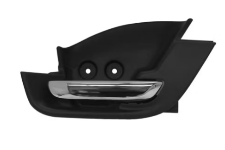 Door Handle Black Textured Finish Bolt-On / Clip-On Right - HLK2836 | HLK2836
