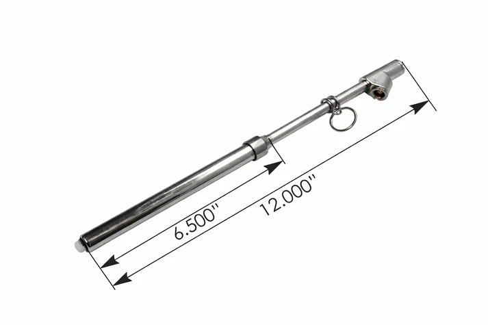 Instrument and Gauge Pencil Style Stainless Steel Standard Schrader Valve - 177.TG3 | AAA463TG3