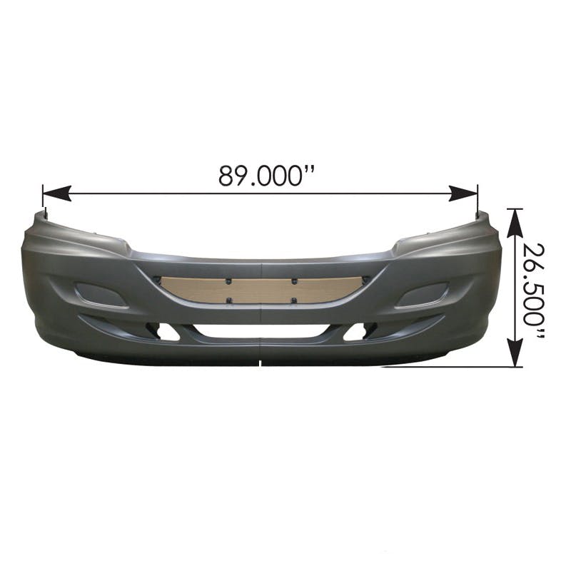 Bumper Without Fog Light Right Hand - 564.55020NXR | 564.55020NXR