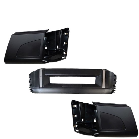 Bumper Center Section Black Without Fog Light - V079 | V079
