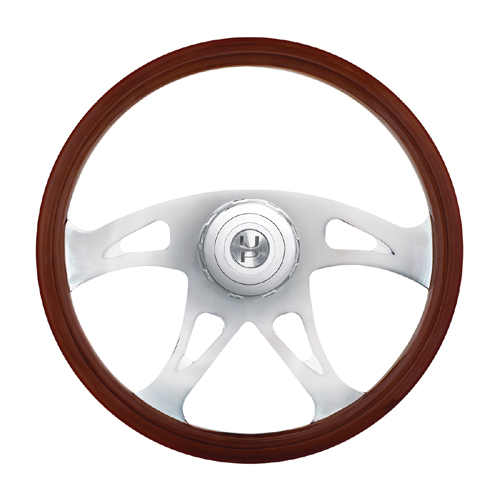 Steering Wheel and Cover 18.00" Wood - 88179 | AAA48388179