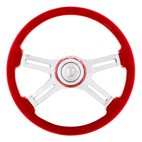 Steering Wheel and Cover 18.00" Painted Wood - 88314 | AAA48388314