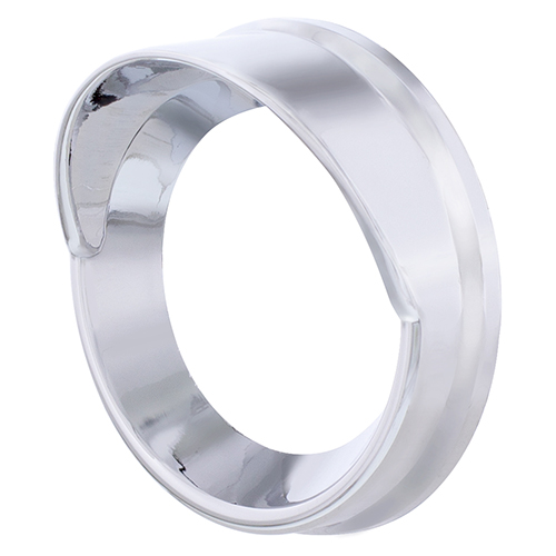 Visor 2.31" Chrome Plated Plastic - 20531 | AAA49020531