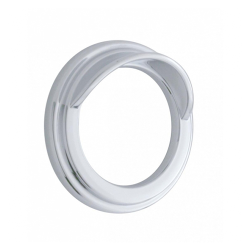 Visor 3.50" Depth 4.70" Chrome Plated Plastic - 20541 | AAA49020541