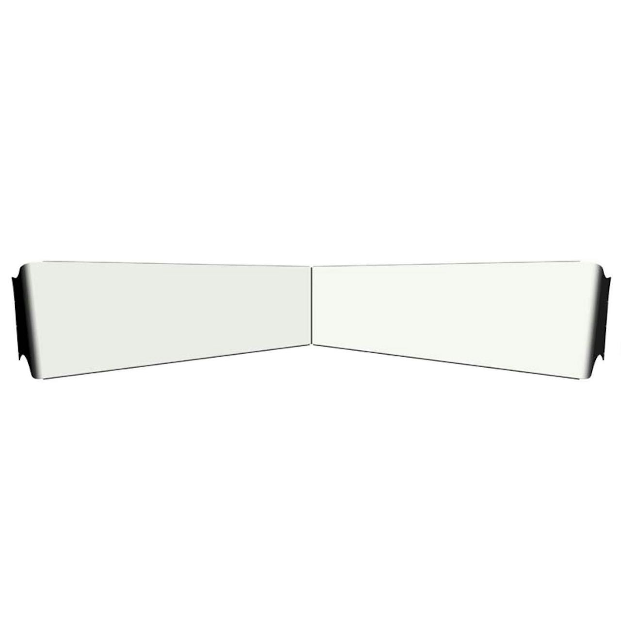 Visor 9.00" x 13.00" 304 Stainless Blind Mount - V041-13-09-2103 | AAA490V041-13-09-2103