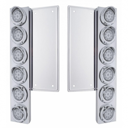 Amber LED Clear Cutouts for Freightliner 106/112/60 1974-2025 - 34578 | AAA63634578