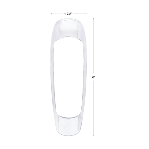 Chrome Bezels Cab Light for Freightliner Cascadia 2018-2025 - 42443 | AAA64442443