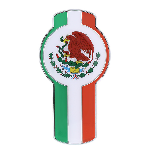 Chrome Hood Emblems Flag Emblem and Ornament for Kenworth C500/C800/K100 1961-2025 - 10967 | AAA68110967
