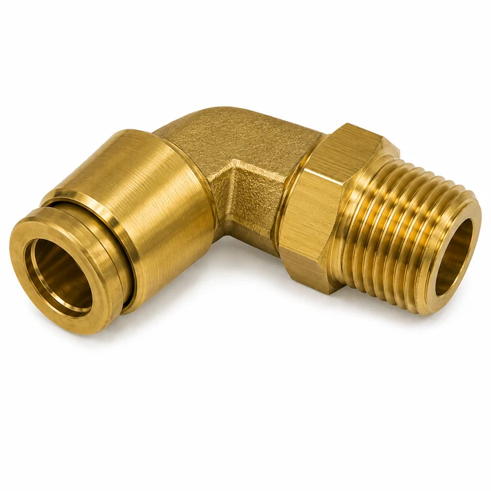 Brass Plc Swivel Push-To-Connect / Push-Lock SAE for Freightliner Cascadia & Others - 177.13B7410D | AAA69213B7410D