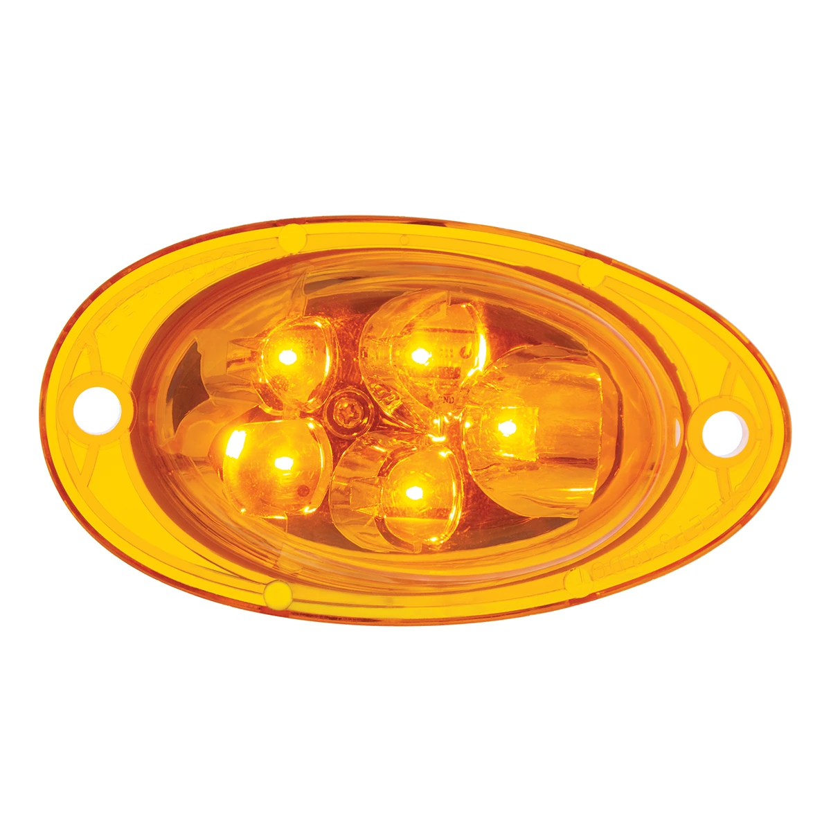 Amber LED Lens Signal Light Stop Tail for Freightliner Cascadia 2008-2017 - 36809 | AAA80336809