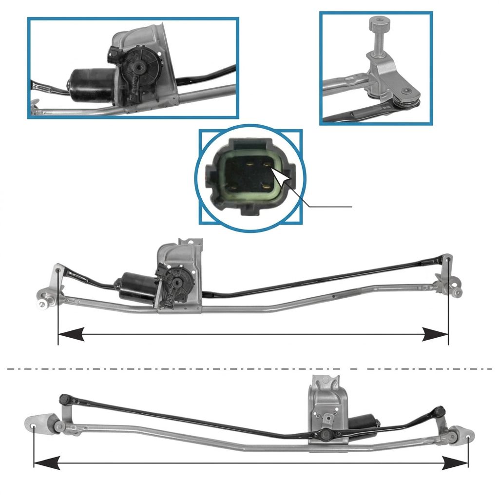 Wiper Transmission - HLK7095K | AAA845HLK7095K